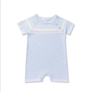 GUC Angel Dear blue short romper 0-3 months